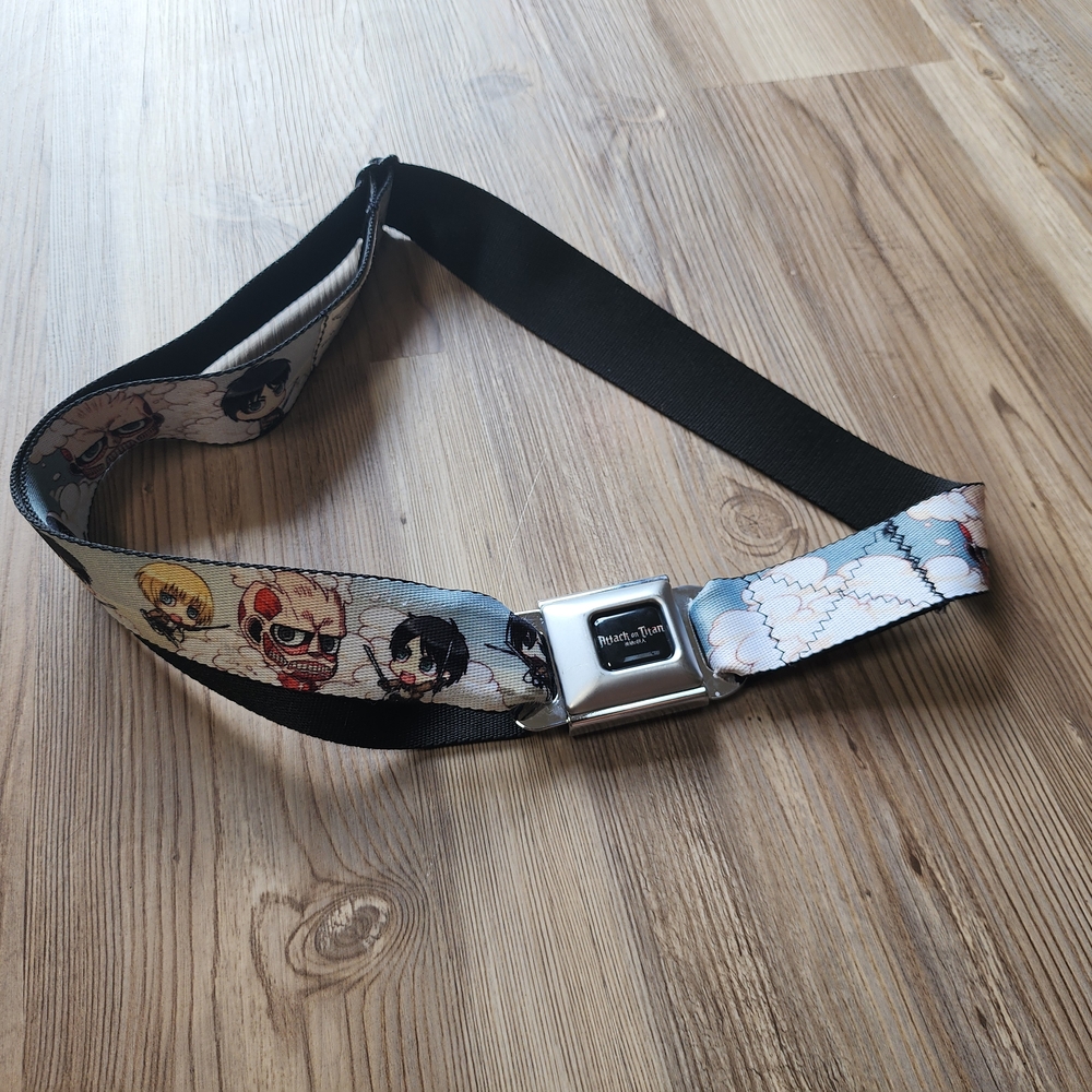 Shingeki No Kyojin Chibi Anime Seatbelt Belt